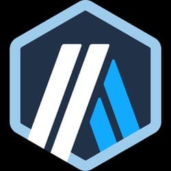 ARB token logo on Arbitrum
