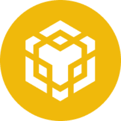 BNB token logo on Binance Chain