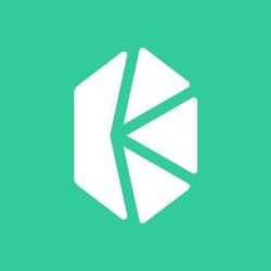 KNC token logo on Ethereum